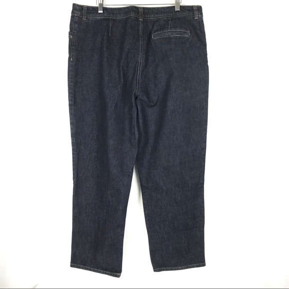 Jones New York Tapered Leg Jeans Size 16 Blue - Picture 4 of 8